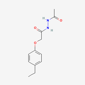 N'-acetyl-2-(4-ethylphenoxy)acetohydrazide