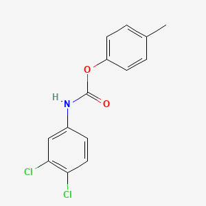 molecular formula C14H11Cl2NO2 B5791909 4-methylphenyl (3,4-dichlorophenyl)carbamate CAS No. 2204-74-2
