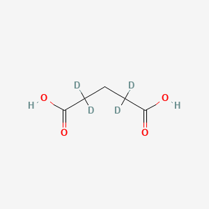 molecular formula C5H8O4 B579194 戊二酸-2,2,4,4-d4 CAS No. 19136-99-3