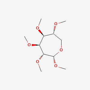 (2S,3R,4S,5S,6R)-2,3,4,5,6-pentamethoxyoxepane
