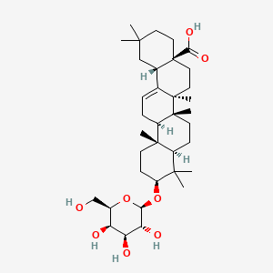 molecular formula C36H58O8 B579206 Randioside A CAS No. 15596-19-7