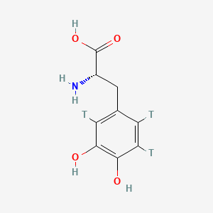 Dihydroxyphenylalanine, L-3,4-[ring 2,5,6-3H]