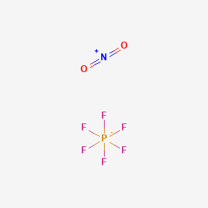 molecular formula F6NO2P B579219 Nitronium hexafluorophosphate CAS No. 19200-21-6