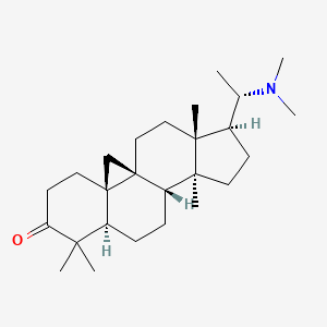 molecular formula C26H43NO B579220 Buxandonine CAS No. 17934-61-1
