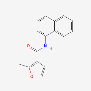 molecular formula C16H13NO2 B5792434 2-methyl-N-1-naphthyl-3-furamide 