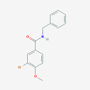 molecular formula C15H14BrNO2 B5792454 N-benzyl-3-bromo-4-methoxybenzamide 