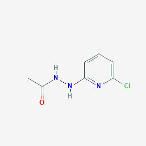 molecular formula C7H8ClN3O B057925 N'-(6-氯吡啶-2-基)乙酰肼 CAS No. 66999-51-7