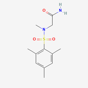 N~2~-(mesitylsulfonyl)-N~2~-methylglycinamide