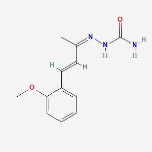 4-(o-Methoxyphenyl)-3-buten-2-one semicarbazone