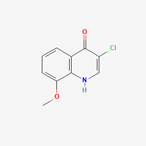 3-Chloro-8-methoxyquinolin-4-OL