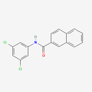 molecular formula C17H11Cl2NO B5792741 N-(3,5-dichlorophenyl)-2-naphthamide 