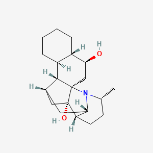 molecular formula C20H31NO2 B579277 Himgaline CAS No. 16585-08-3