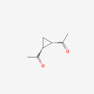 (1R,2S)-1,2-Diacetylcyclopropane