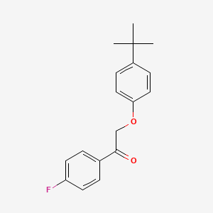 2-(4-tert-butylphenoxy)-1-(4-fluorophenyl)ethanone