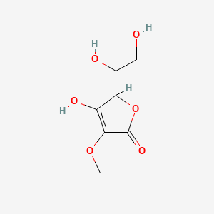 2-(1,2-dihydroxyethyl)-3-hydroxy-4-methoxy-2H-furan-5-one