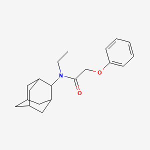 N-2-adamantyl-N-ethyl-2-phenoxyacetamide