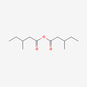 molecular formula C12H22O3 B579297 3-Methylpentanoic anhydride CAS No. 17612-08-7
