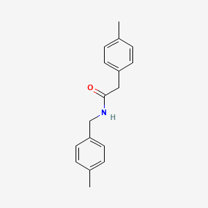 molecular formula C17H19NO B5792986 N-(4-methylbenzyl)-2-(4-methylphenyl)acetamide 