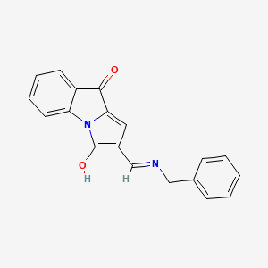 2-[(benzylamino)methylene]-3H-pyrrolo[1,2-a]indole-3,9(2H)-dione