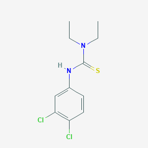 molecular formula C11H14Cl2N2S B5793038 N'-(3,4-dichlorophenyl)-N,N-diethylthiourea 