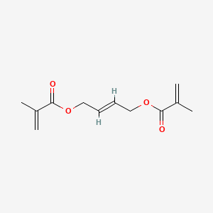 molecular formula C12H16O4 B579309 2-Butene-1,4-dimethacrylate CAS No. 18621-77-7