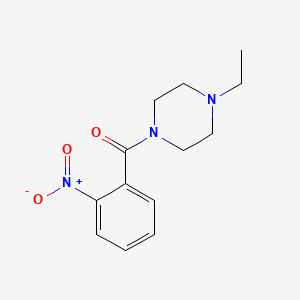 1-ethyl-4-(2-nitrobenzoyl)piperazine