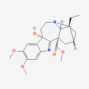 molecular formula C23H30N2O5 B579325 Jollyanine CAS No. 16671-17-3