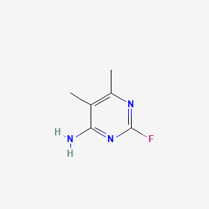 2-Fluoro-5,6-dimethylpyrimidin-4-amine