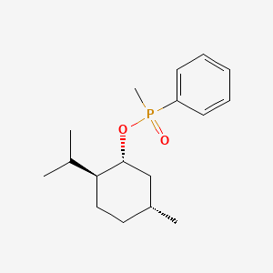 Methylphenylphosphinic acid (1R,3R,4S)-p-menthane-3-yl ester