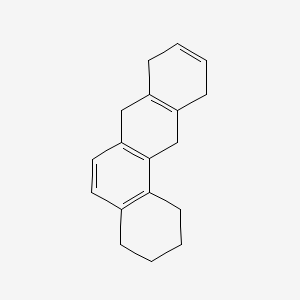 molecular formula C18H20 B579339 1,2,3,4,7,8,11,12-Octahydrobenzo[a]anthracene CAS No. 16434-55-2