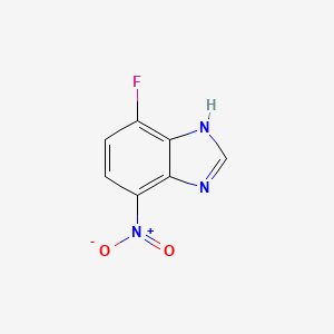7-Fluoro-4-nitro-1h-benzo[d]imidazole