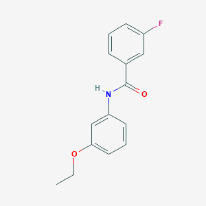 molecular formula C15H14FNO2 B5793769 N-(3-ethoxyphenyl)-3-fluorobenzamide CAS No. 709009-53-0