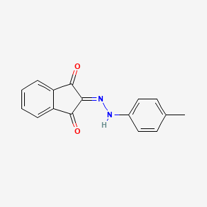 molecular formula C16H12N2O2 B5793833 1H-indene-1,2,3-trione 2-[(4-methylphenyl)hydrazone] 