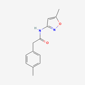 N-(5-methyl-3-isoxazolyl)-2-(4-methylphenyl)acetamide