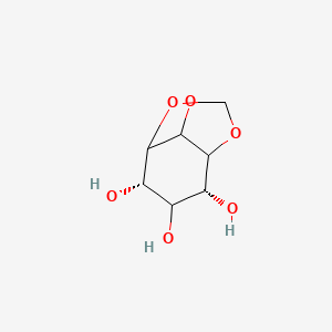 molecular formula C7H10O6 B579409 Inositol mono orthoformate CAS No. 15585-04-3