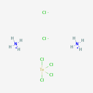 molecular formula Cl6H8N2Te B579412 Ammonium hexachlorotellurate(IV) CAS No. 16893-14-4