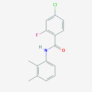 4-chloro-N-(2,3-dimethylphenyl)-2-fluorobenzamide