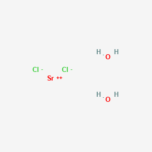 Strontium chloride--water (1/2/2)