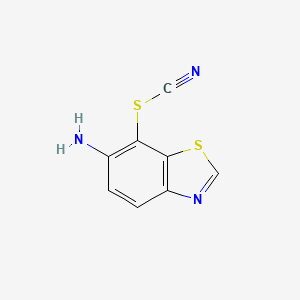 6-Amino-1,3-benzothiazol-7-yl thiocyanate