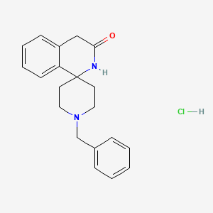 1'-Benzylspiro(isoquinoline-1(2H),4'-piperidine)-3(4H)-one hydrochloride
