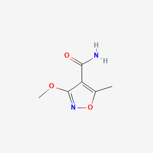 3-Methoxy-5-methylisoxazole-4-carboxamide