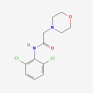 N-(2,6-dichlorophenyl)-2-morpholin-4-ylacetamide