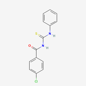 N-(anilinocarbonothioyl)-4-chlorobenzamide