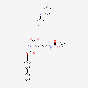 molecular formula C39H59N3O6 B579461 Einecs 242-462-8 CAS No. 18635-01-3