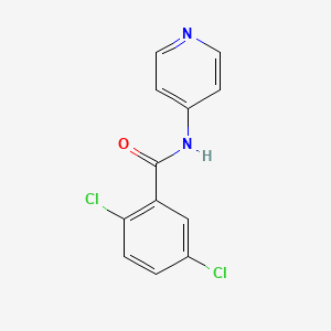 molecular formula C12H8Cl2N2O B5794658 2,5-dichloro-N-4-pyridinylbenzamide 