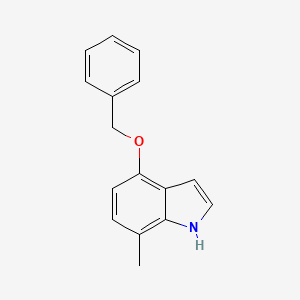4-(Benzyloxy)-7-methyl-1H-indole