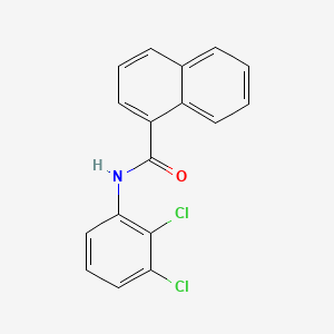 molecular formula C17H11Cl2NO B5794785 N-(2,3-dichlorophenyl)-1-naphthamide CAS No. 414901-31-8