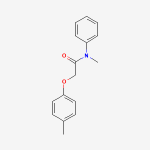 molecular formula C16H17NO2 B5794851 N-methyl-2-(4-methylphenoxy)-N-phenylacetamide 
