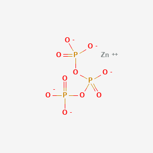 molecular formula O10P3Zn-3 B579508 Triphosphoric acid, zinc salt CAS No. 18428-70-1