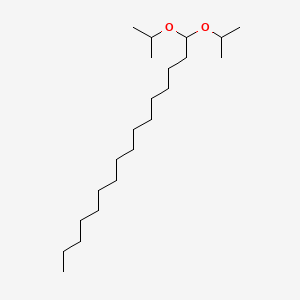 molecular formula C22H46O2 B579523 Hexadecanal diisopropyl acetal CAS No. 18302-66-4
